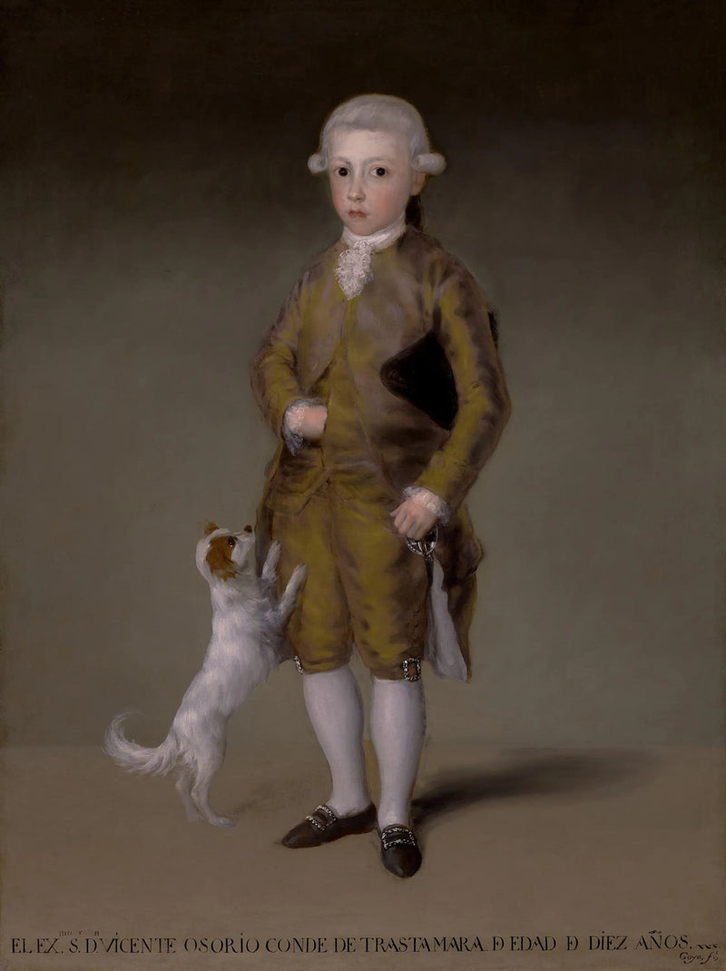Vicente Osorio de Moscoso, hrabia Trastamara - Francisco de Goya