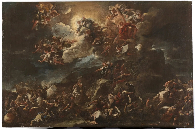 Victoria de los israelitas y cántico de Débora - Luca Giordano