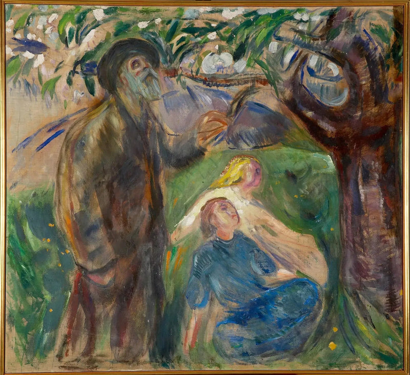 Vie : partie gauche - Edvard Munch