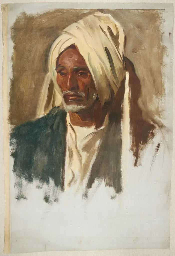 Vieil homme à la barbe blanche - John Singer Sargent