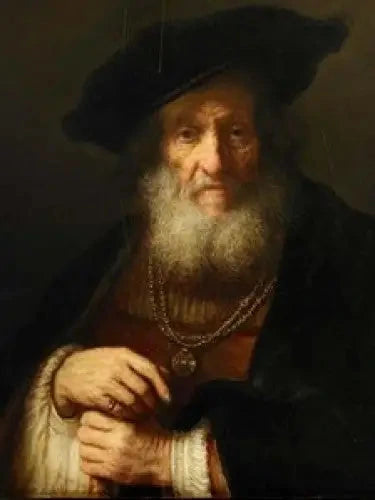 Vieil homme en riche costume, dit Boaz – Rembrandt, 1643