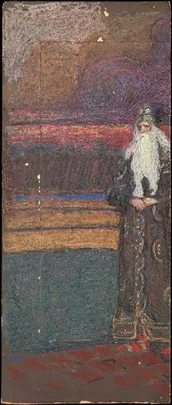 Vieillard barbu - Vassily Kandinsky