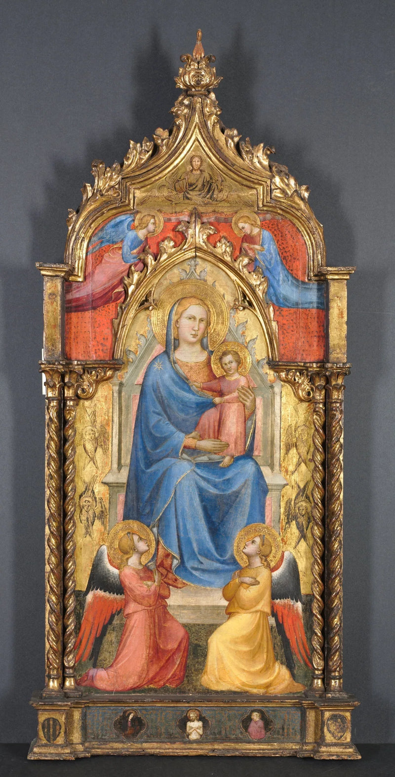Vierge à l'Enfant avec des anges - Spinello Aretino