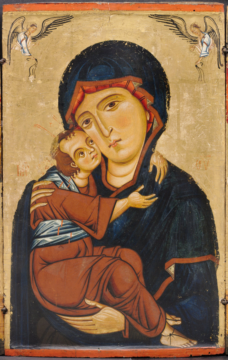 Vierge à l'Enfant avec des saints - Berlinghiero Berlinghieri