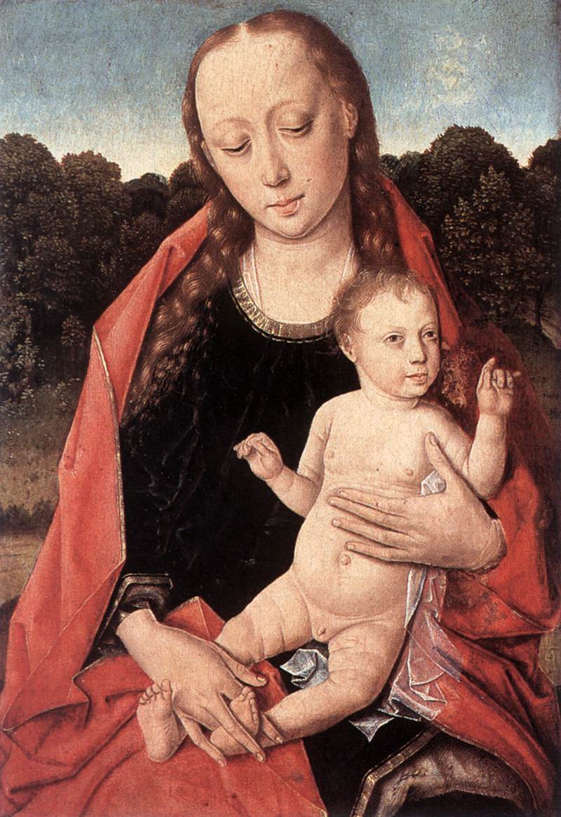 Vierge à l'Enfant - Dirk Bouts