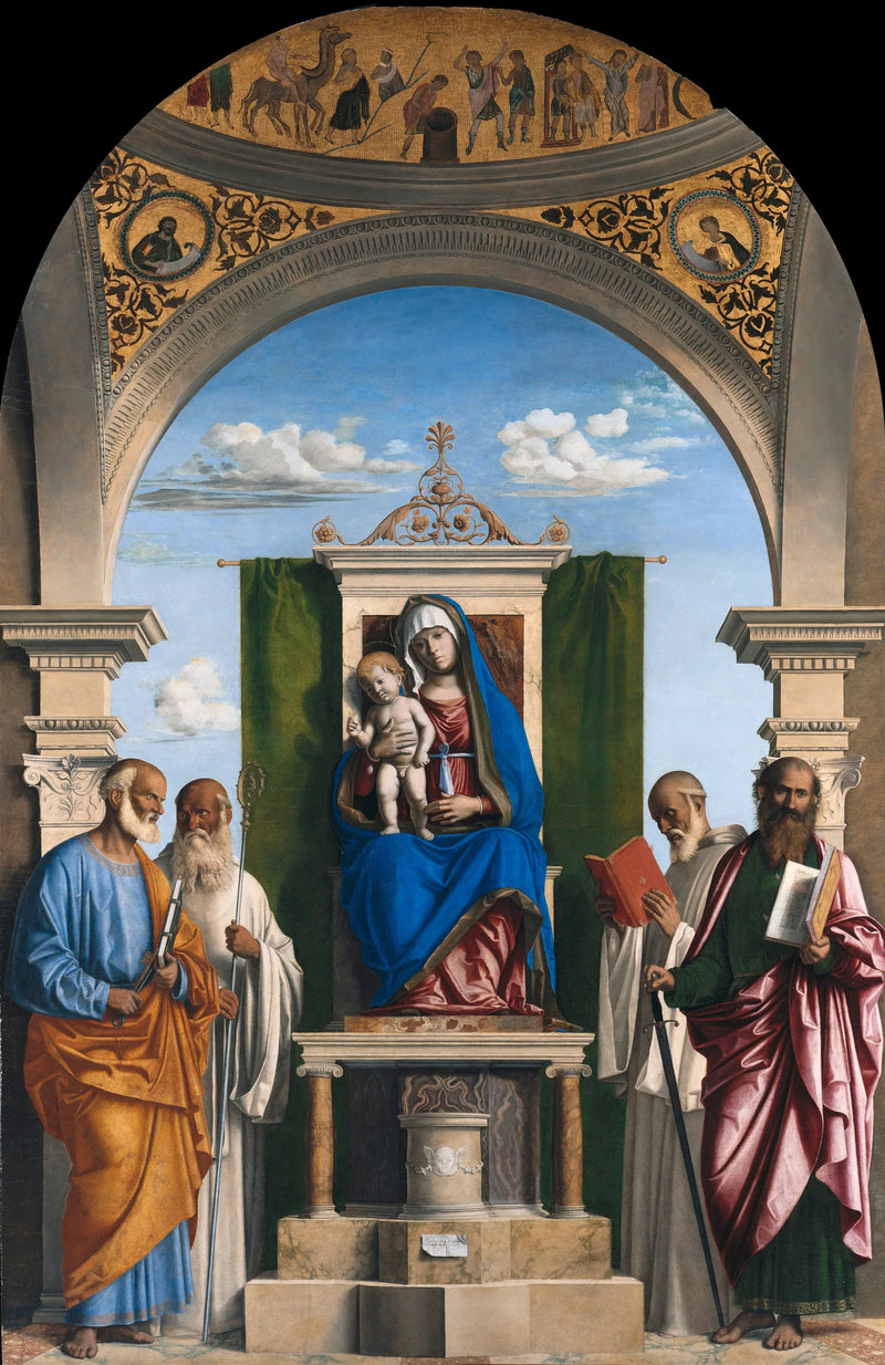 Vierge à l'Enfant entourée de saints - Cima da Conegliano