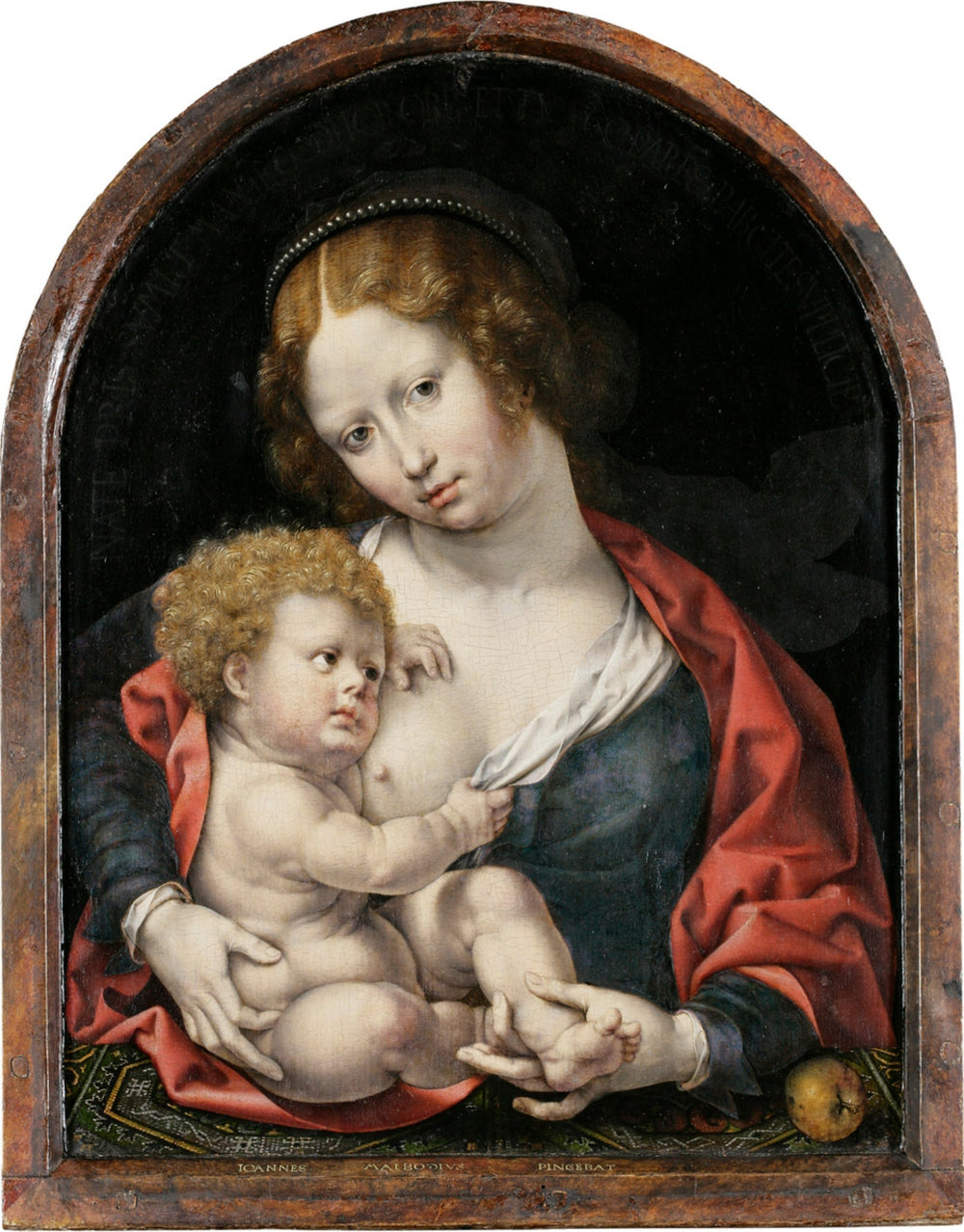 Vierge à l’enfant - Jan Gossaert - Alpha Reproduction