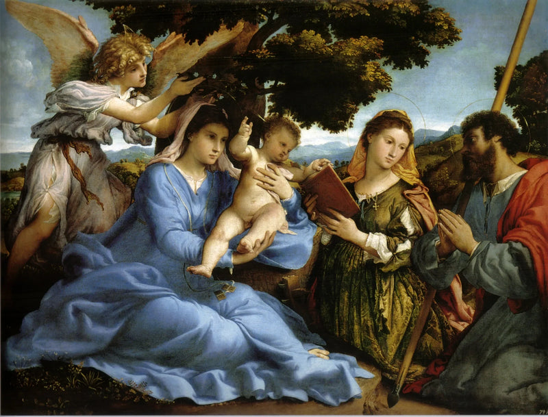 Vierge à l'Enfant - Lorenzo Lotto