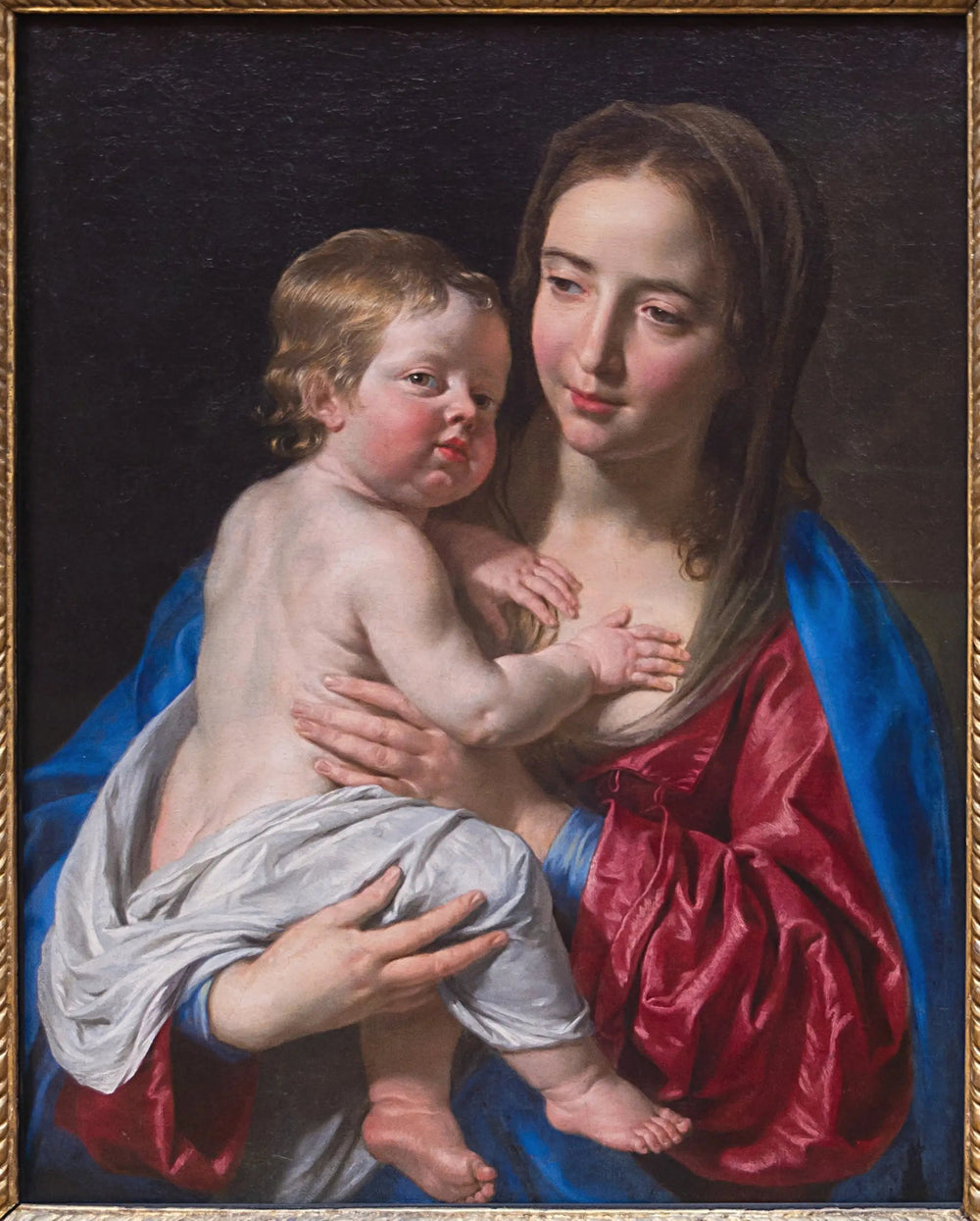 Vierge à l’Enfant - Philippe de Champaigne - Alpha Reproduction