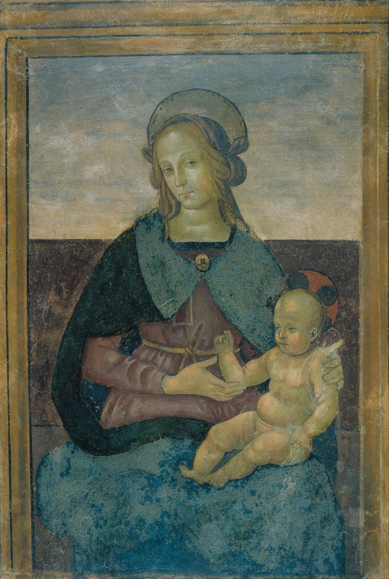 Vierge à l'Enfant - Pietro Perugino