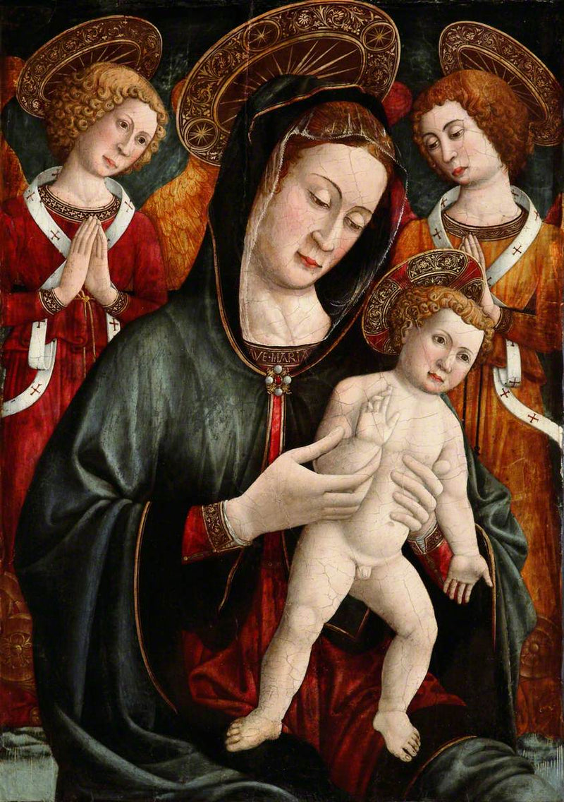 Vierge à l'Enfant avec des anges - Giovanni Francesco da Rimini