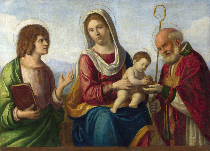 Vierge à l'Enfant avec des saints - Cima da Conegliano