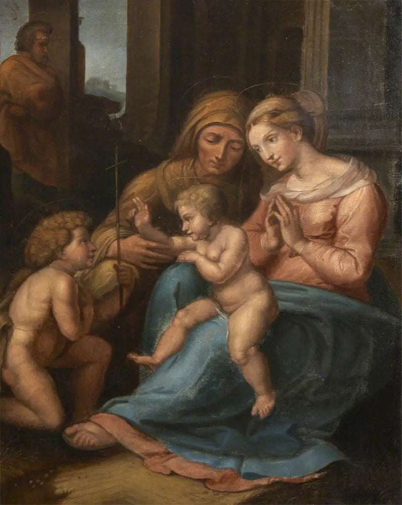 Vierge à l'Enfant avec Jean-Baptiste - Raphaël Sanzio