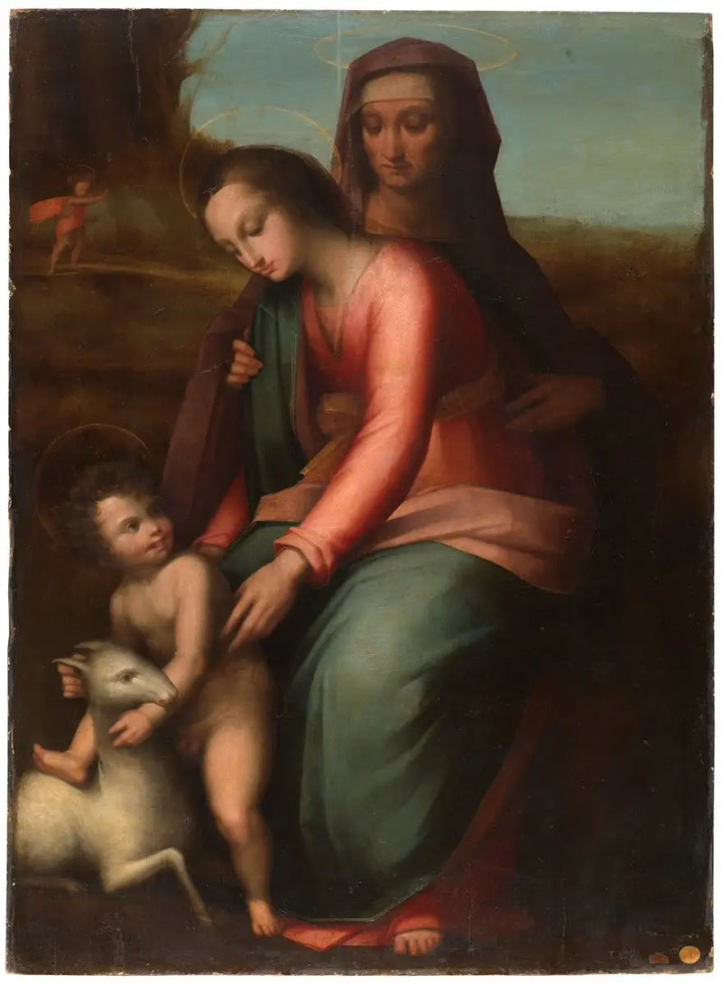 Vierge à l'Enfant avec sainte Anne - Léonard de Vinci