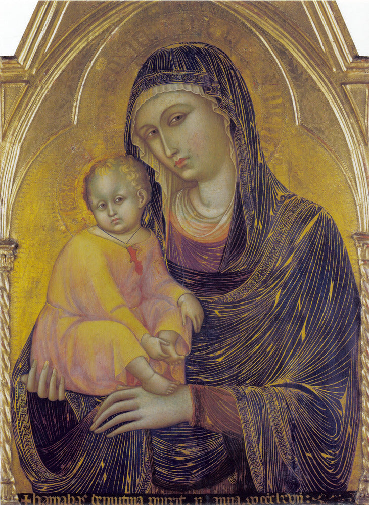 Vierge à l'Enfant - Barnaba da Modena