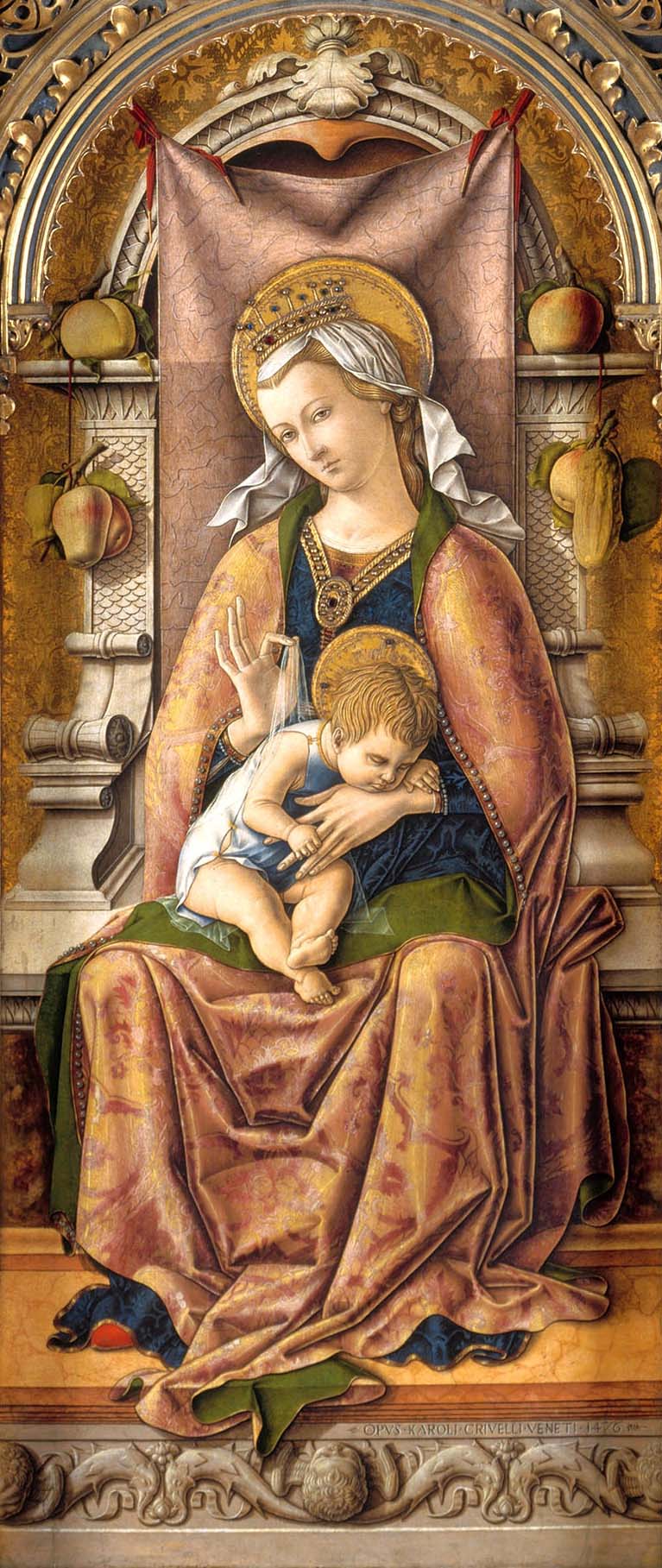 Vierge à l'Enfant - Carlo Crivelli