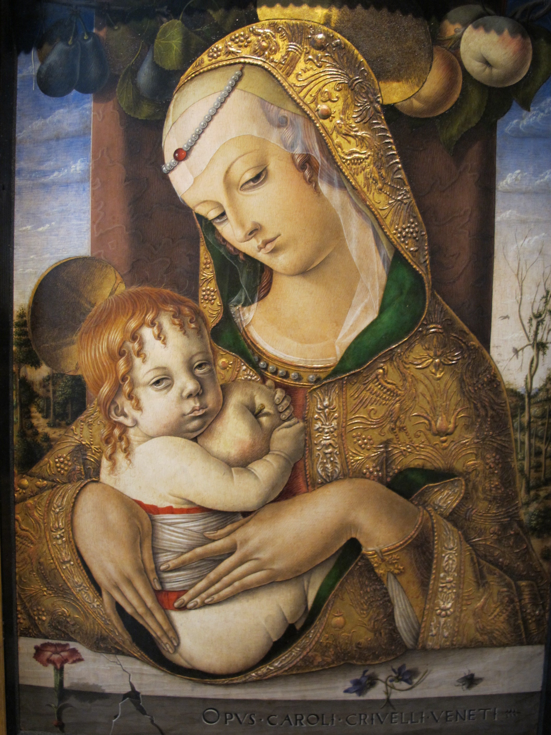 Vierge à l'Enfant - Carlo Crivelli