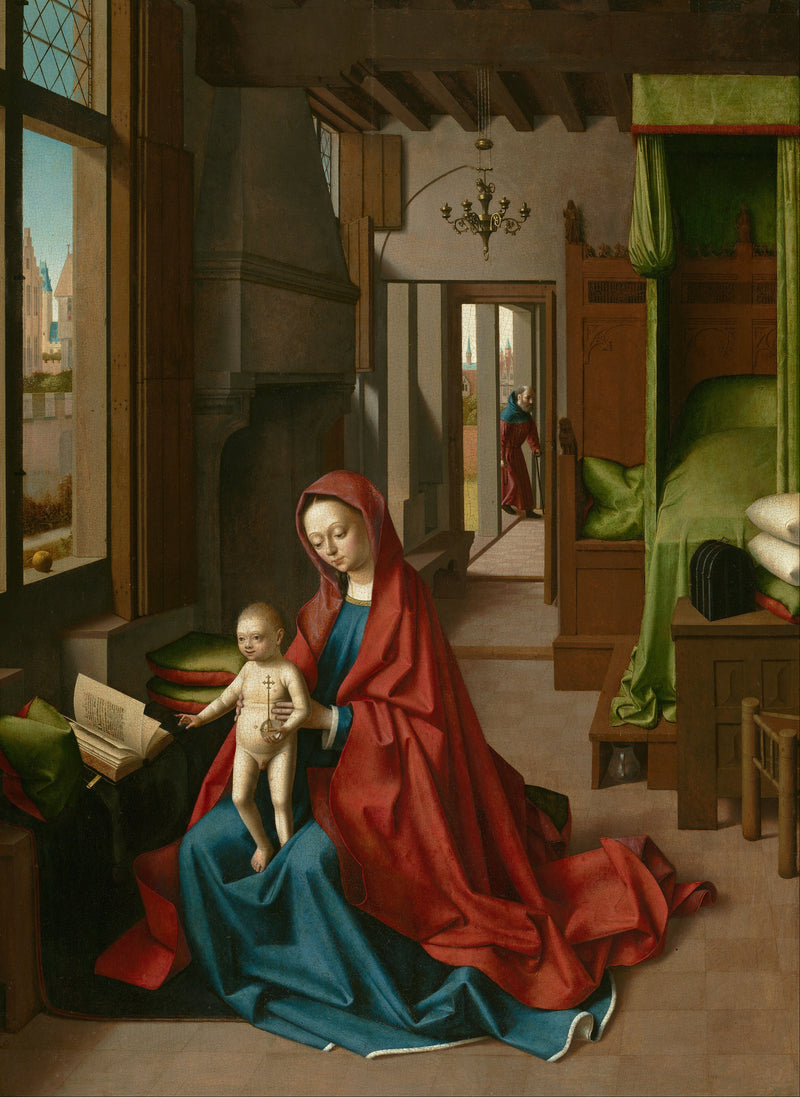 Vierge à l'Enfant dans un intérieur domestique - Petrus Christus