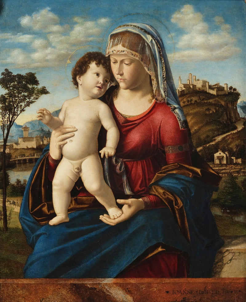 Vierge à l'Enfant dans un paysage - Cima da Conegliano