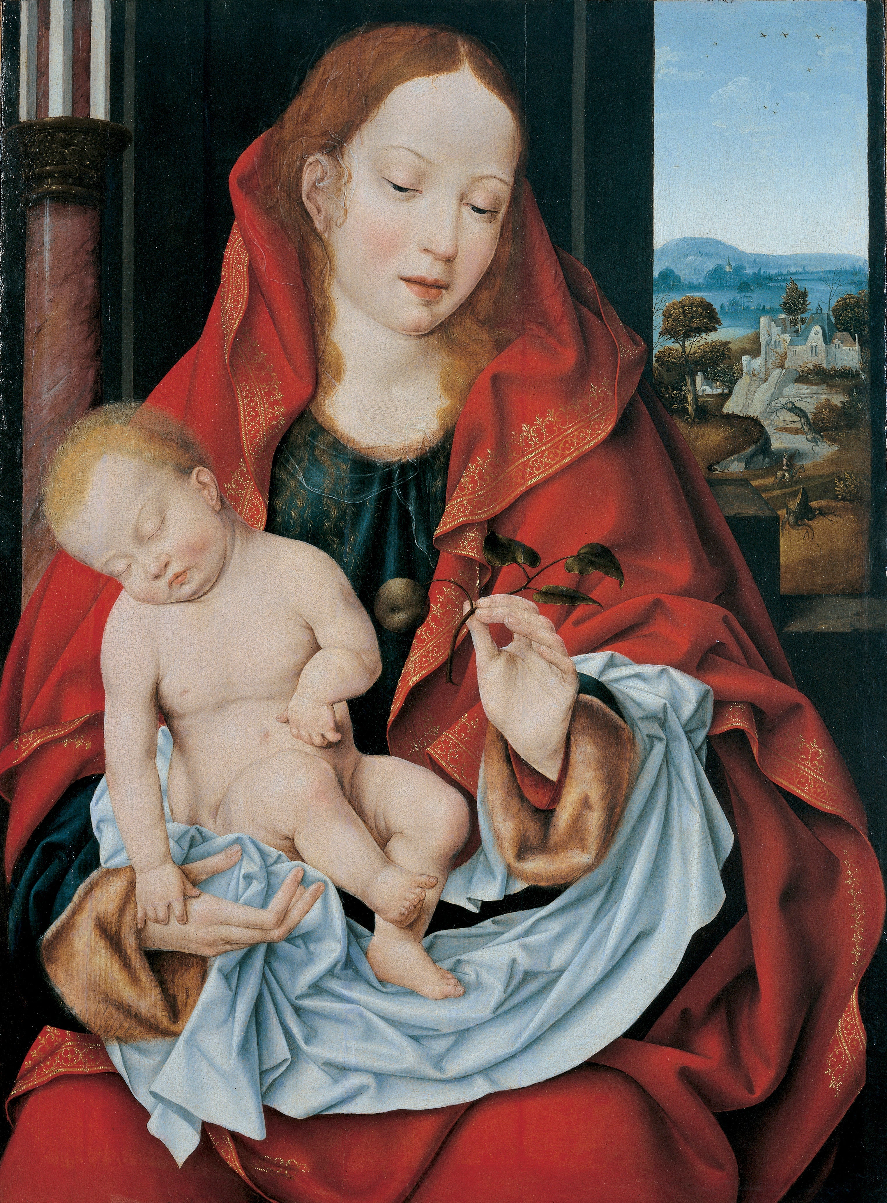 Vierge à l’Enfant (Gênes) - Joos van Cleve - Alpha Reproduction