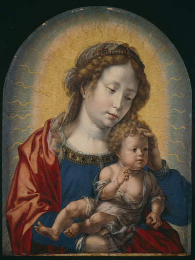 Vierge à l’enfant - Jan Gossaert - Alpha Reproduction