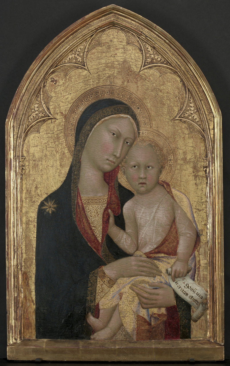 Vierge à l'Enfant - Lippo Memmi