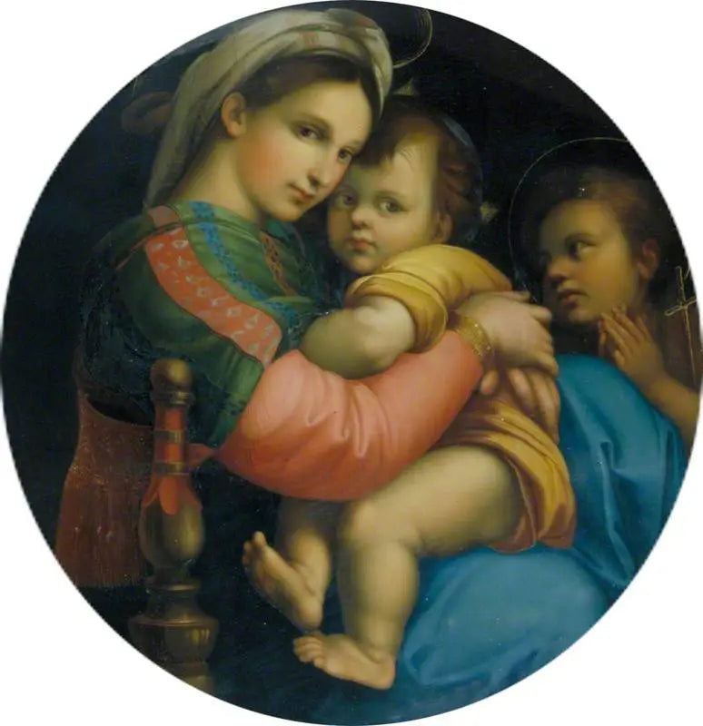 Vierge à l'Enfant (Madonna della Seggiola) - Raphaël Sanzio