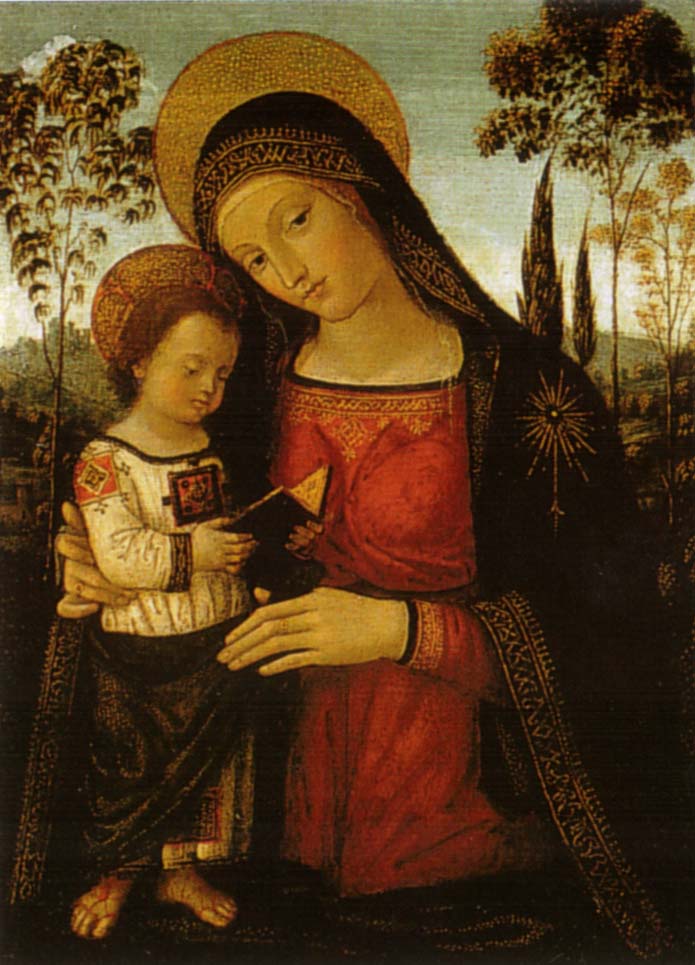 Vierge à l'Enfant - Pinturicchio