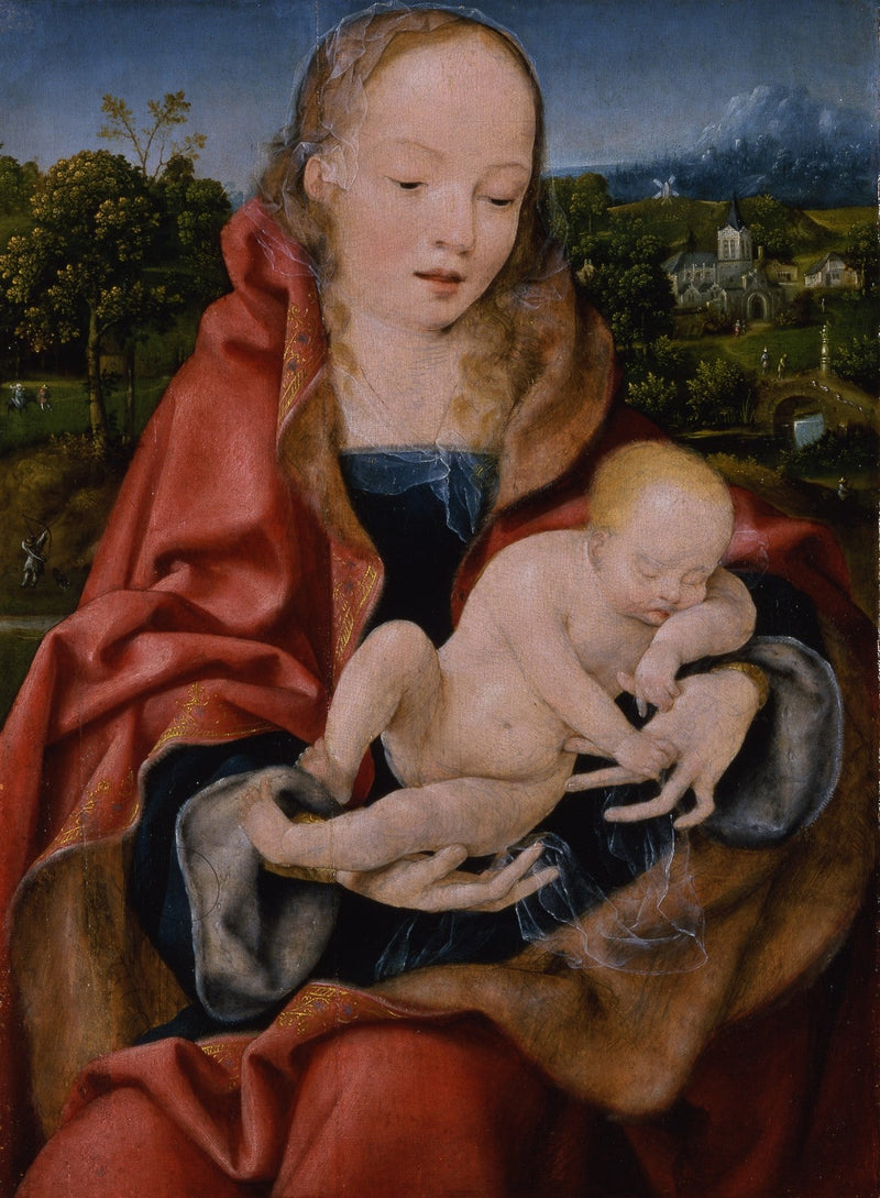 Vierge à l'Enfant (Prague) - Joos van Cleve