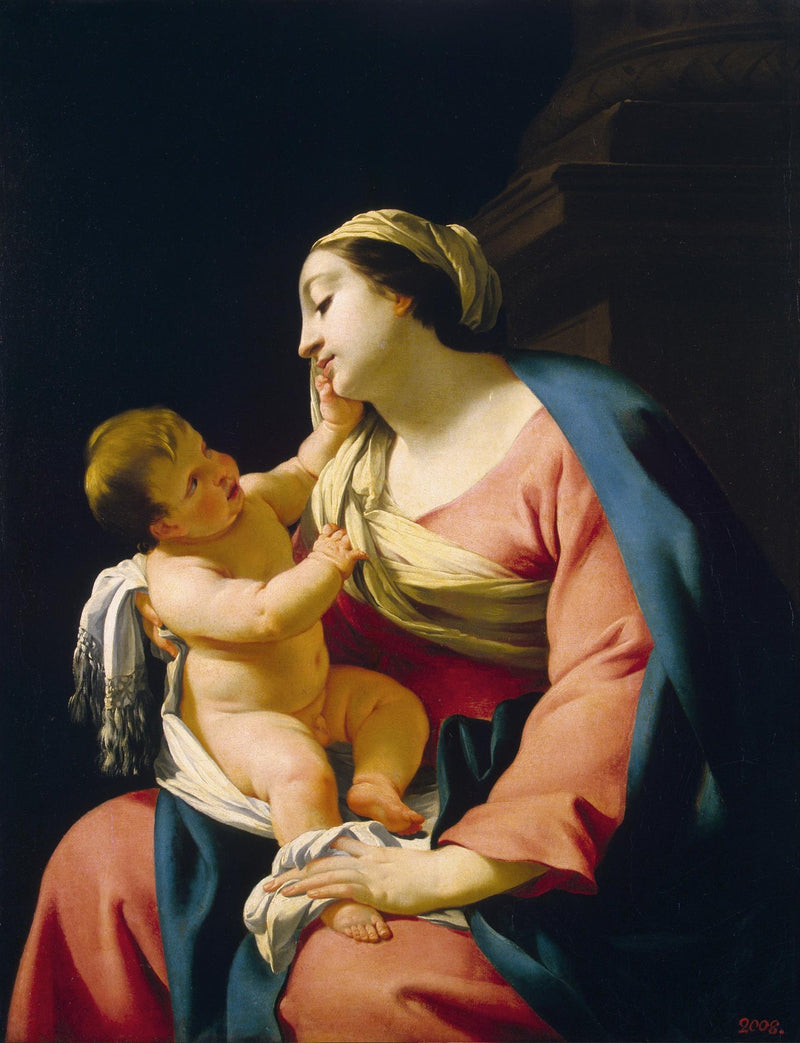 Vierge à l'Enfant - Simon Vouet