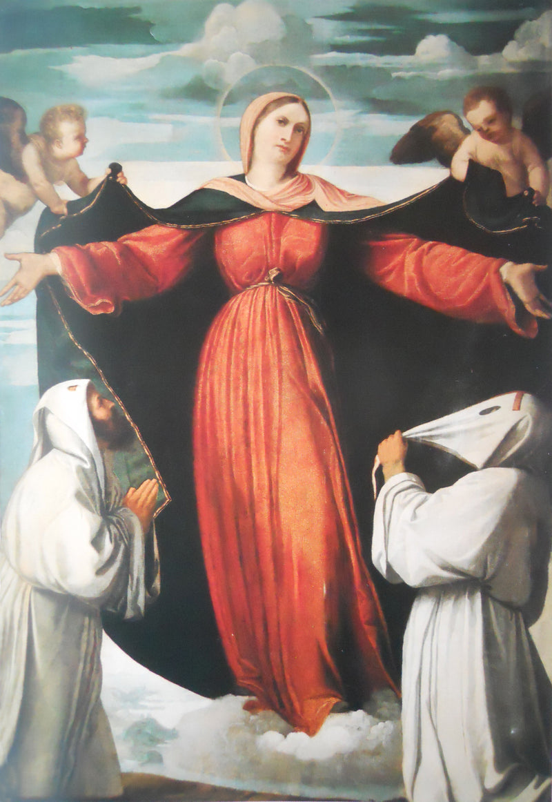 Vierge de miséricorde - Alessandro Bonvicino