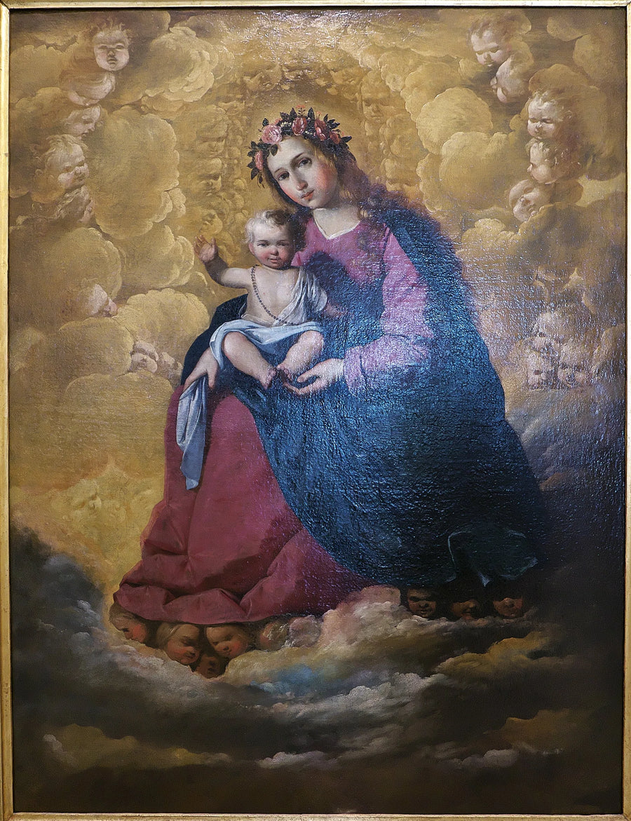 Vierge du Rosaire - Francisco de Zurbarán