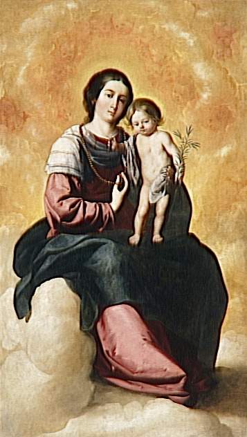 Vierge du Rosaire - Francisco de Zurbarán