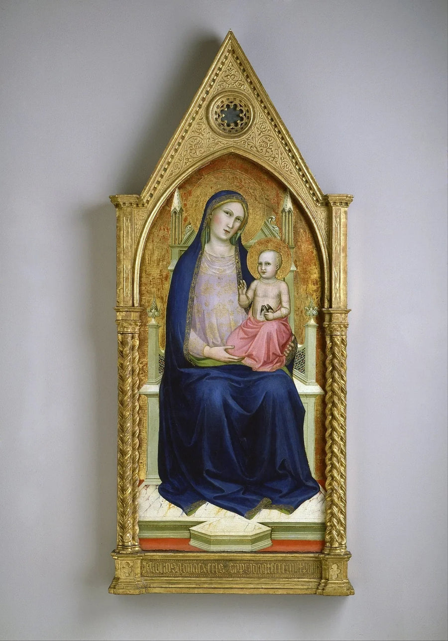 Vierge en majesté (extrait d'un retable en dix parties) - Lorenzo Monaco
