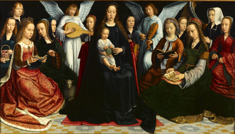 Vierge entre les vierges - Gérard David