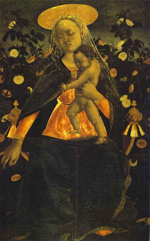 Vierge et Enfant - Domenico Veneziano image 1 reproduction réalisée par Alpha Reproduction