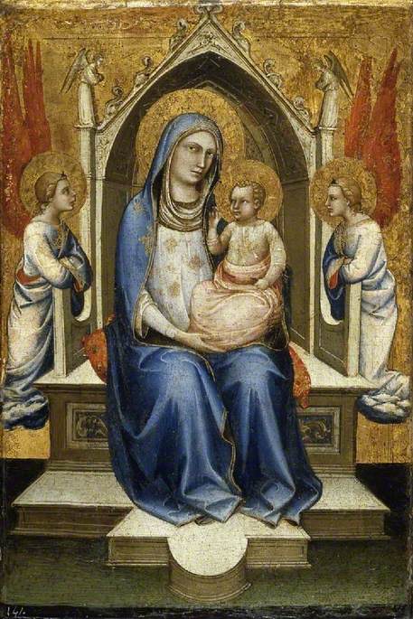 Vierge et Enfant en majesté - Lorenzo Monaco