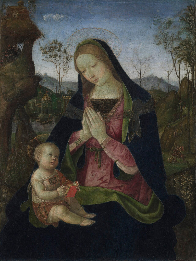 Vierge et Enfant - Pinturicchio