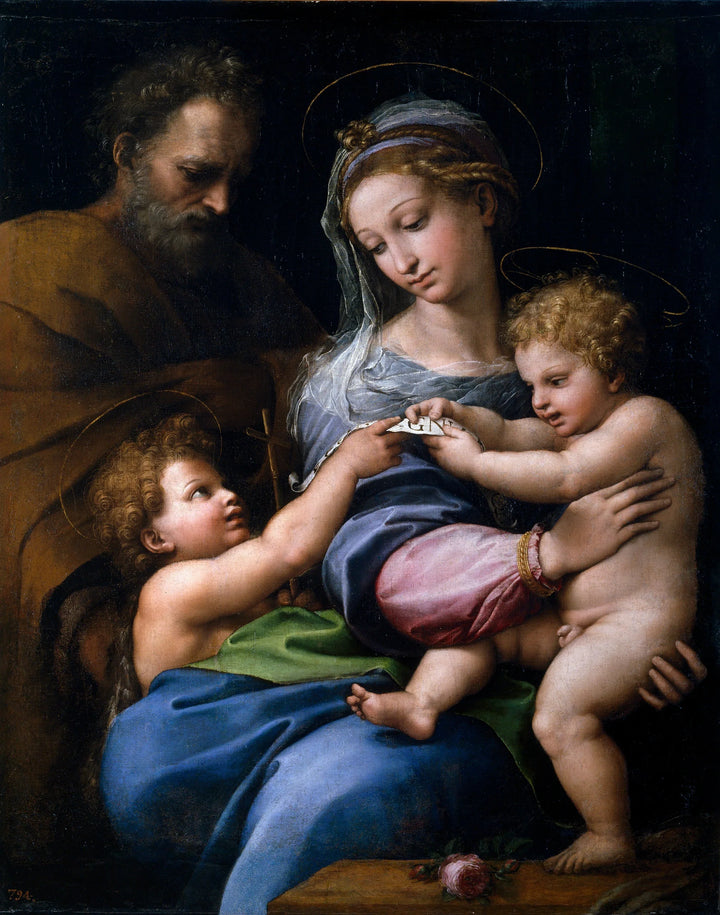 La Vierge à la rose, vers 1517 – Raphaël