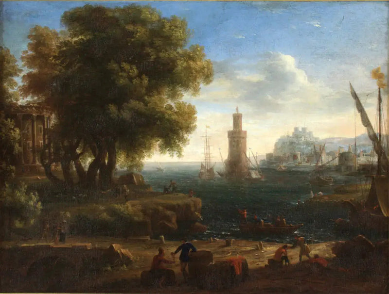 View of a Port - Claude Lorrain
