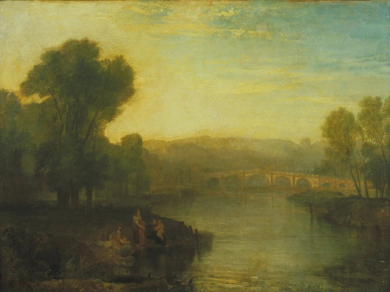 View of Richmond Hill and Bridge - J. M. W. Turner
