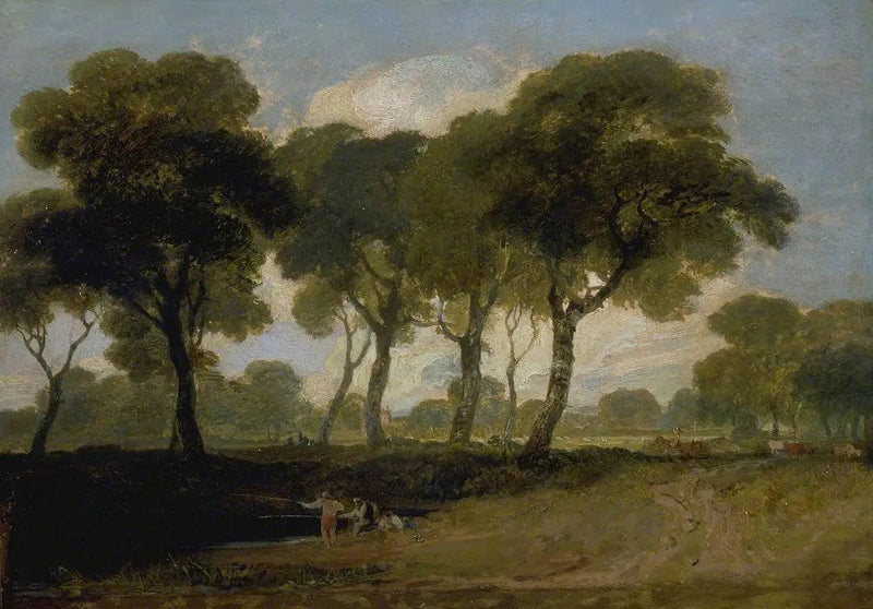 View on Clapham Common - J. M. W. Turner