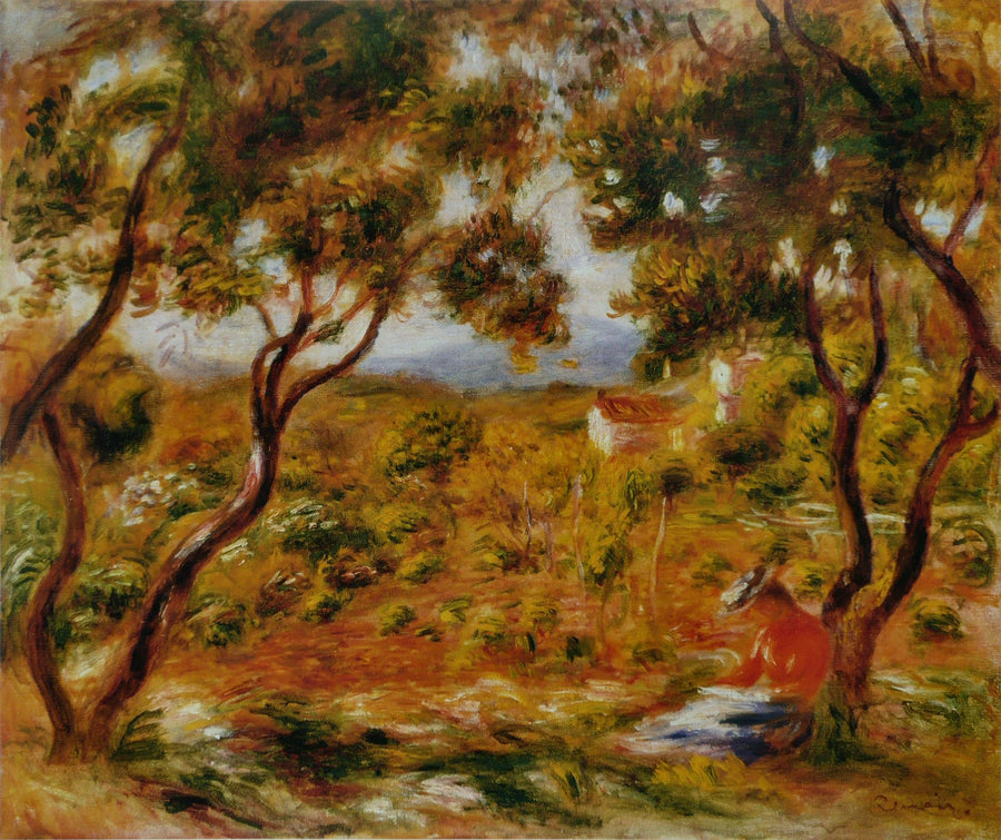 Les Vignes à Cagnes, 1908 – Pierre-Auguste Renoir