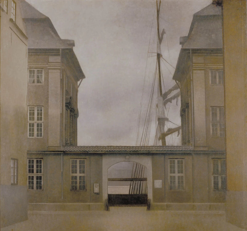 L’Ancienne Compagnie asiatique - Vilhelm Hammershøi