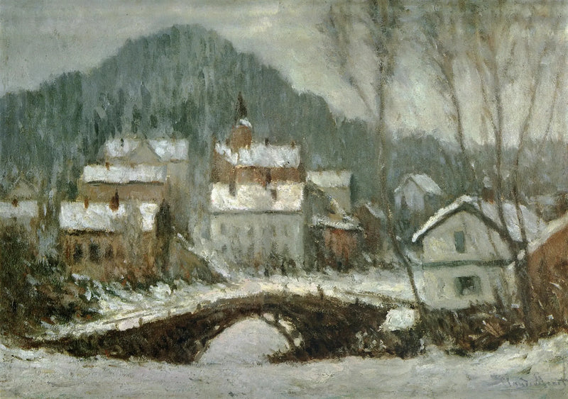 Village de Sandviken - Claude Monet