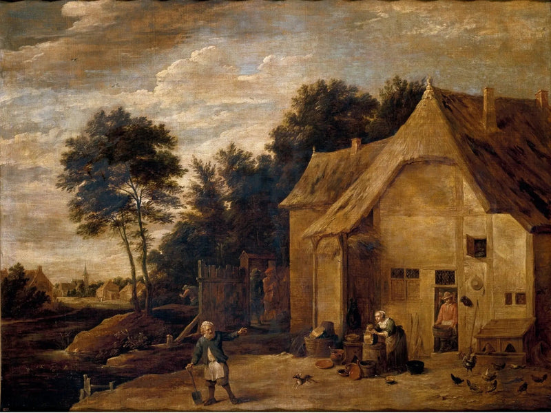 Village House - David Teniers le Jeune