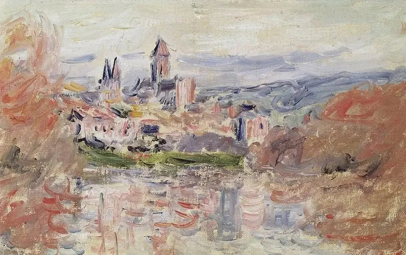 Le Village de Vétheuil W670 – Claude Monet
