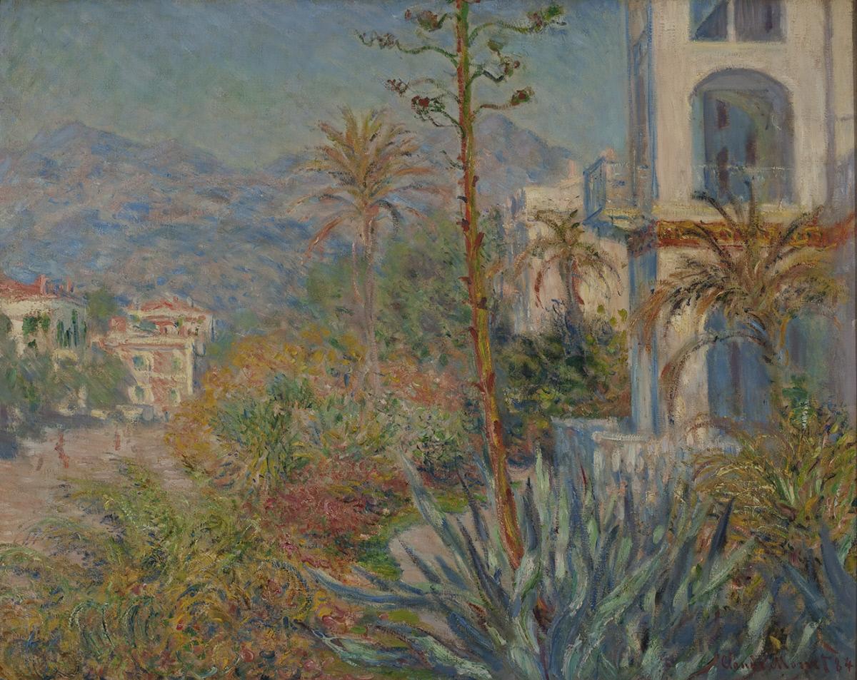 Reproduction du tableau « Villas à Bordighera - Claude Monet » par Alpha Reproduction en peinture à l’huile
