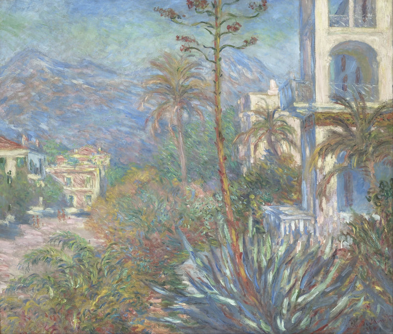 Les Villas à Bordighera W857 – Claude Monet