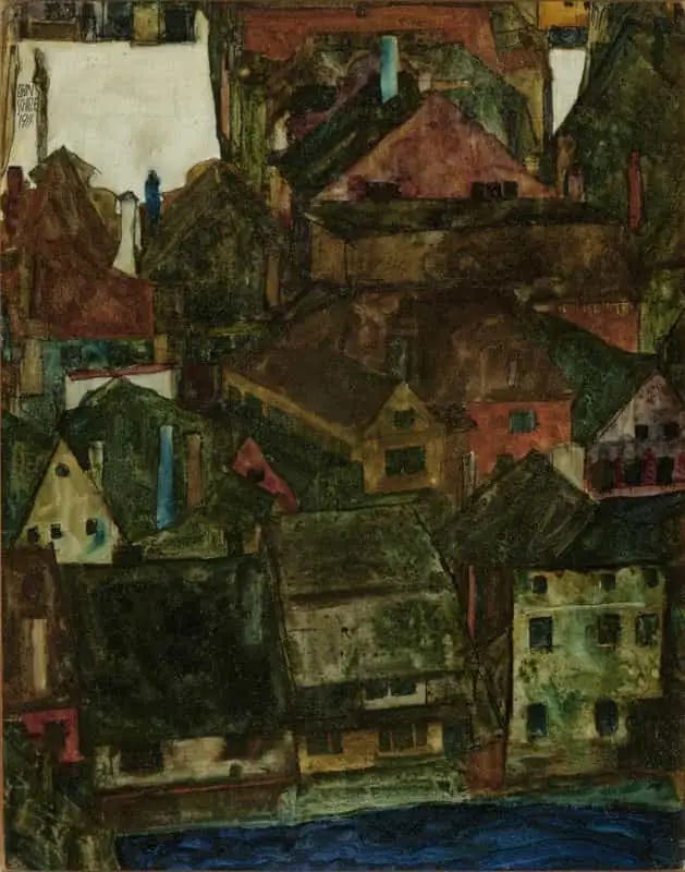 Ville morte - Egon Schiele